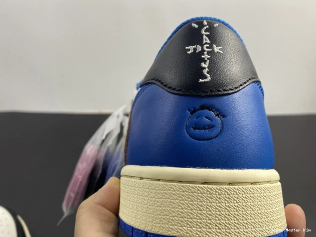 Scott 1 x Travis Fragment Jordan DM7866-140 Low Retro x Air Design 0806